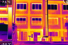 Etude thermique par drone