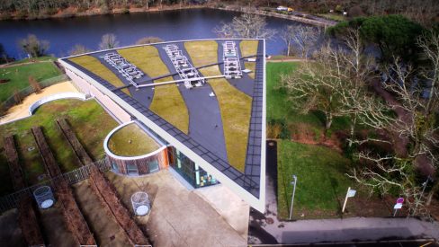 Piscine de Savenay vue du ciel