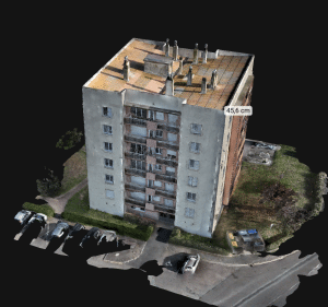état des lieux et modélisation 3D par drone avant la phase 3D