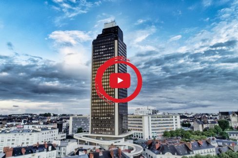 Nantes vue du ciel. Une vidéo, une balade, un voyage autour de Nantes, entre ciel et Loire, entre Art et Street-Art.