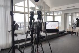 Réaliser un direct avec un drone. Le plateau du direct pour lequel nous utilisons nos drones pour la retransmission en direct, en live. Une grande première pour nous