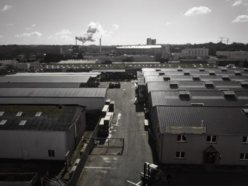 Inspection de toitures en zone SEVESO