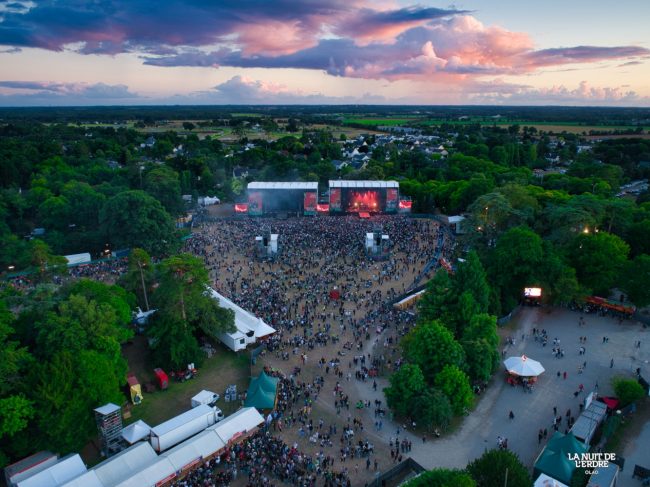 Les deux scènes de la Nuit de l'Erdre et Port Mulon ont accueilli 93000 personnes sur 4 jours.