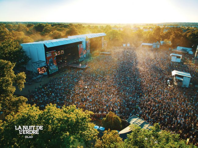 La foule se masse pour ce concert de Vianney à La nuit de l'Erdre