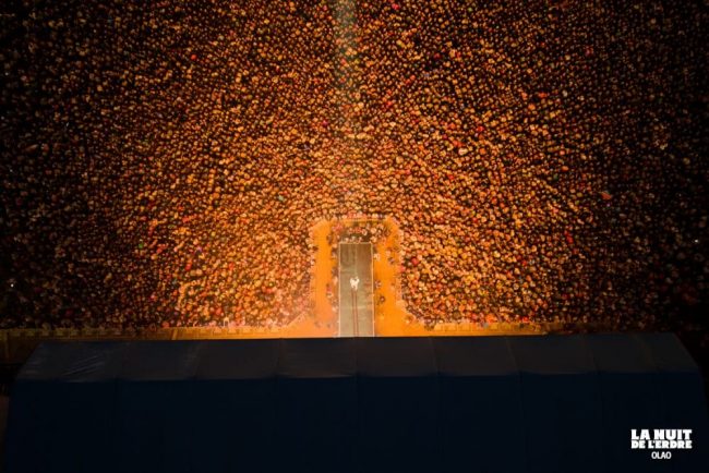 Un star de la musique française à ma tombée de la nuit