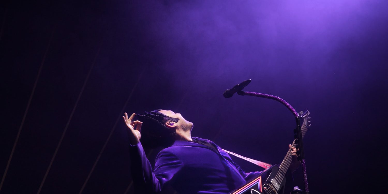 M-Nuit de l’Erdre Matthieu Chédid, dit M, se produisait sur la scène de la Nuit de l'Erdre lors de cette édition 2022.