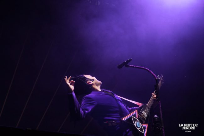 M-Nuit de l’Erdre Matthieu Chédid, dit M, se produisait sur la scène de la Nuit de l'Erdre lors de cette édition 2022.