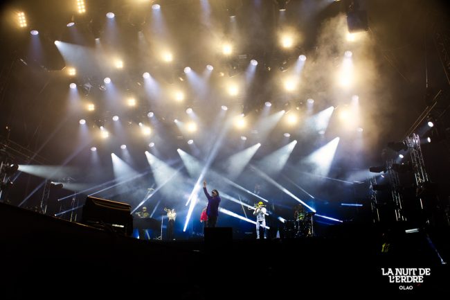 La scène s'éclaire de mille feux pour cette nouvelle édition de la Nuit de l'Erdre