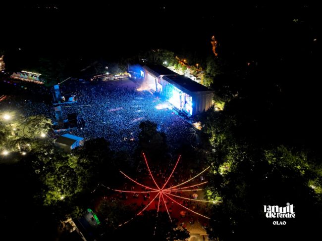 Le festival de la Nuit de l'Erdre lors de l'édition 2024