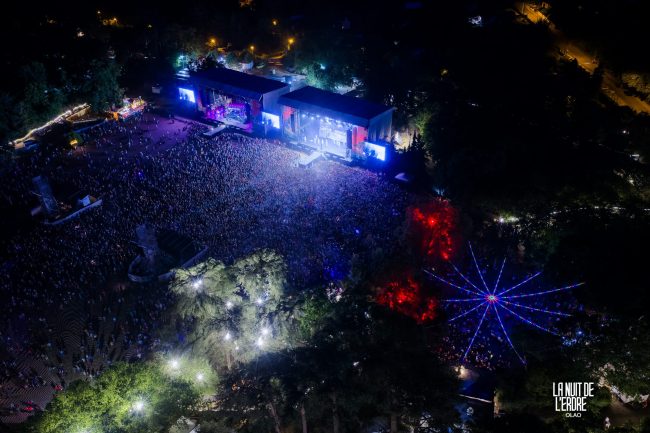 Une des mythiques scènes de la Nuit de l'Erdre