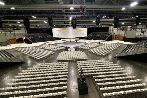 c'est parti pour un timelapse de 11 jours en intérieur au Hall XXL de Nantes sans possibilité de se brancher sur secteur.