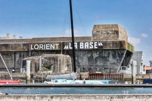La BASE. A l'entrée du port de Lorient en venant de la rade de Lorient.