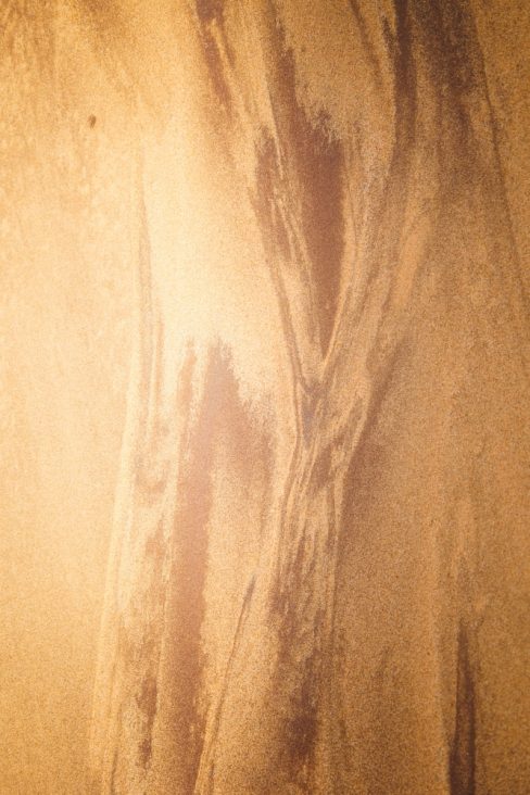 Arenaglyphe post tempête