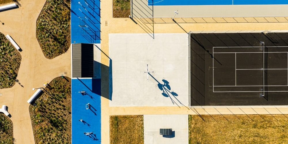 Un play ground sur St Nazaire sur une prestation en Juillet