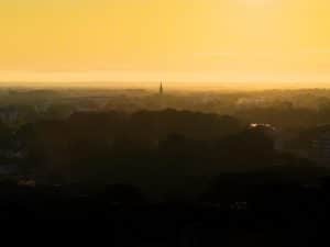 Le soleil se lève sur Saint Sébastien sur Loire