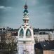 La célèbre Tour Lu dans le centre de Nantes, avec son style si identifiable.
