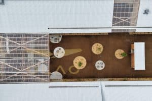 Suivi de chantier au Petit Mars dans le 44- Après plus d'une année de suivi le chantier touche à sa fin, les espaces végétalisés prennent forme